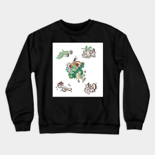 Shiitake Stir Fry Crewneck Sweatshirt